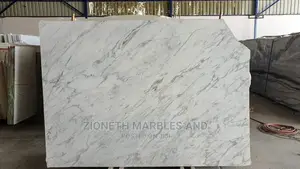White Cararah Marble Slab