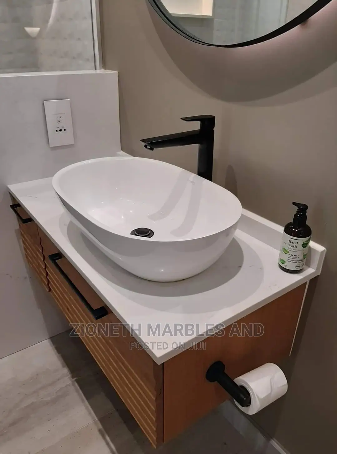 White Carara Marble Slab