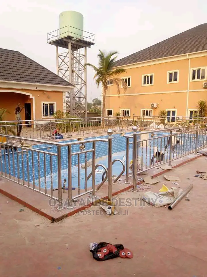 Stainless Handrail and Gate