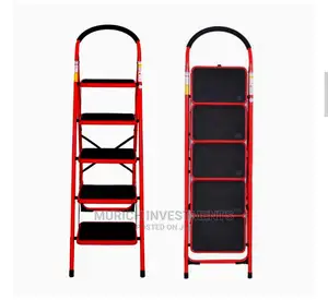 Iron Folding 5 Step Ladder