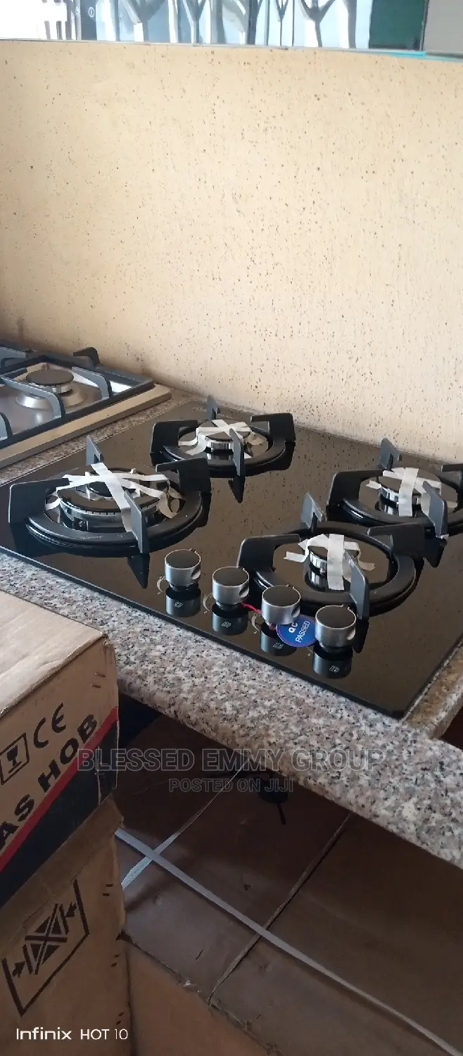 4 Burner Gas Glass Top Phiima Product