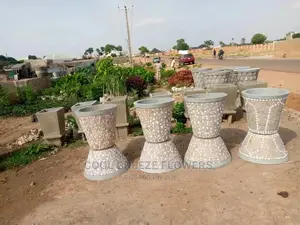 Cement Flowers Pots