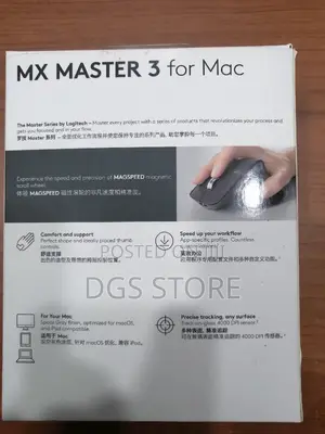 Logitech Mx Master 3 for Mac Wireless Mouse