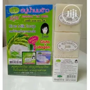 Jam Rice Milk Soap With Gluta and Collagen