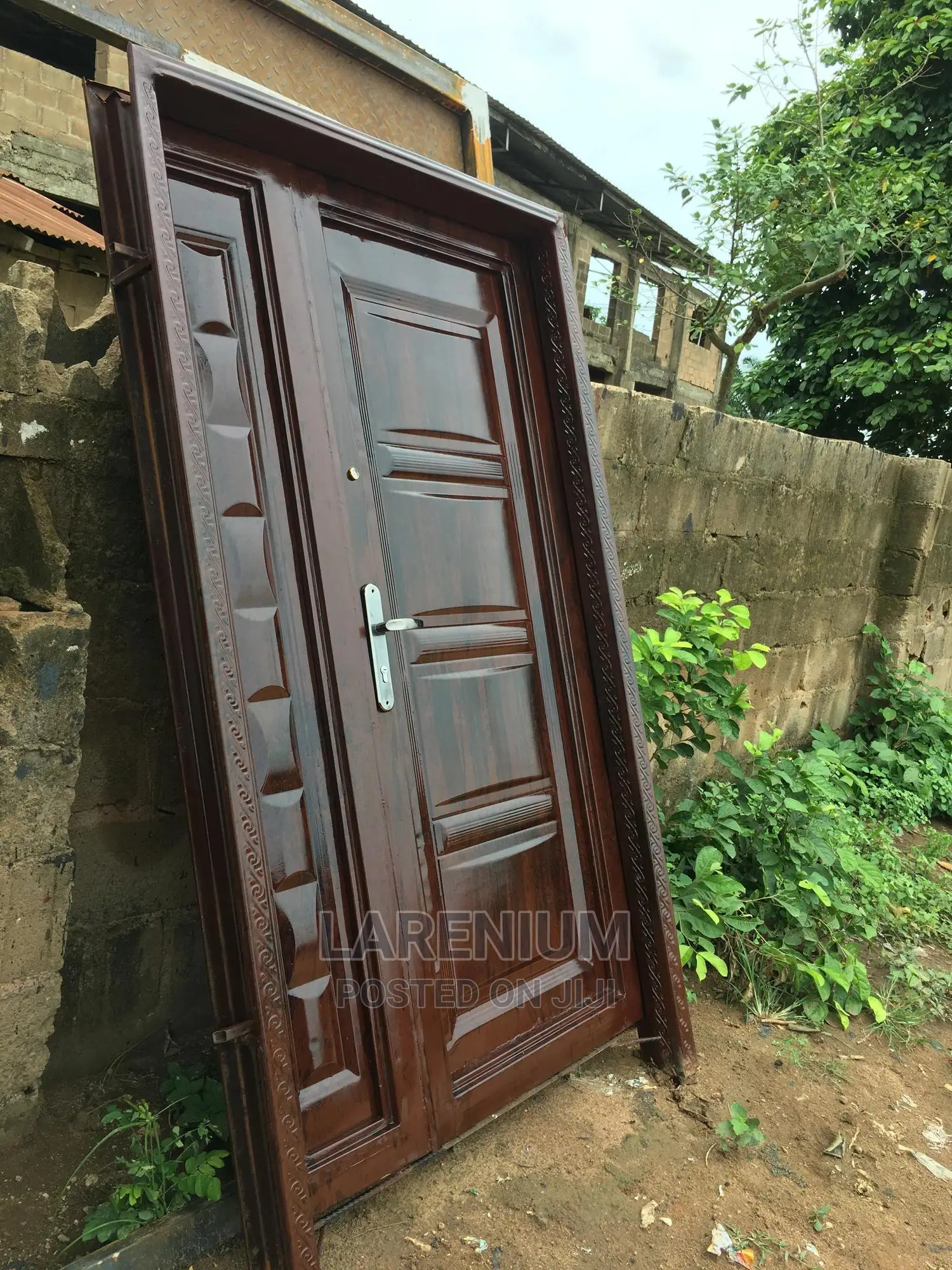 Strong Metal Panel Door