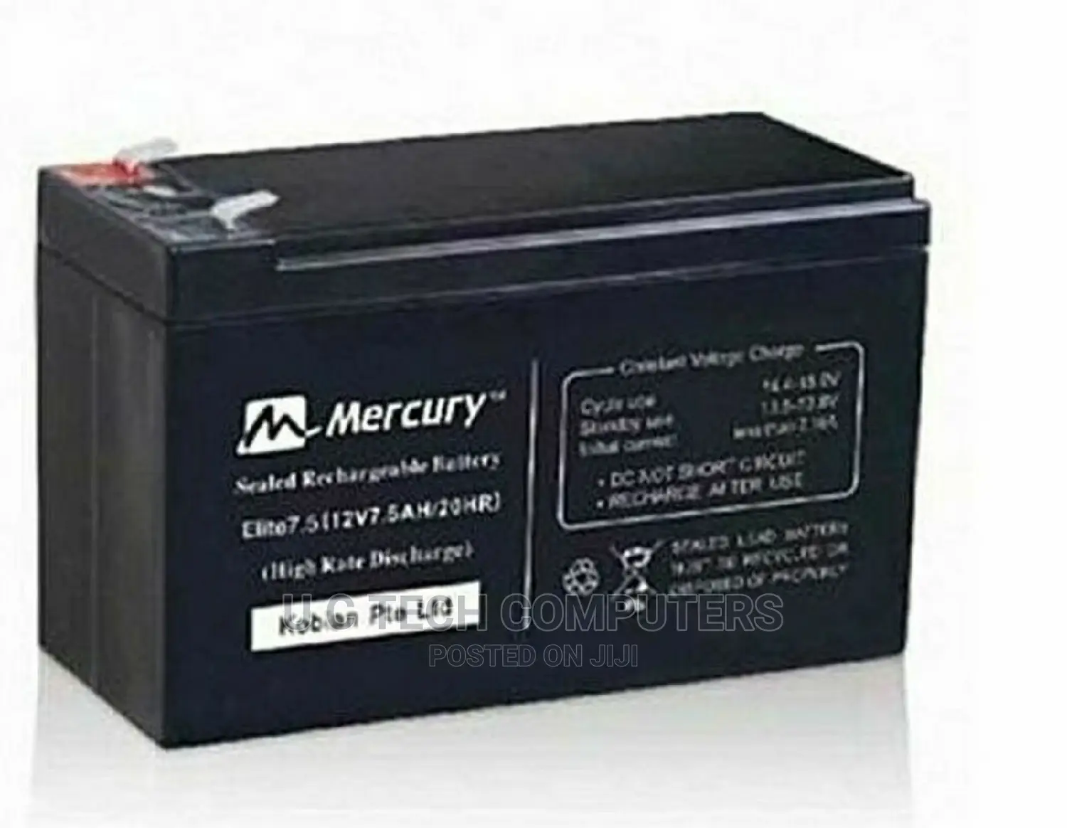 Mecury Ups Replacement Battery