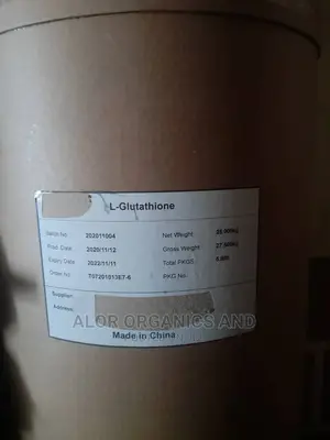 Glutathione Powder Pure Quality Grade in 25kg Kegs