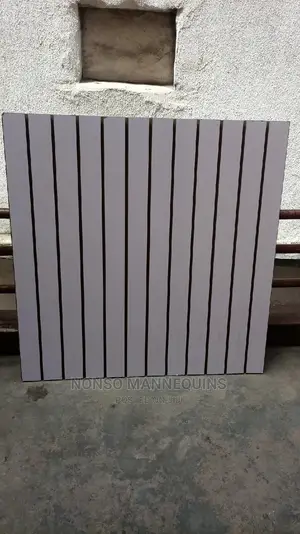 White Mdf Slat Wall Display Boardss