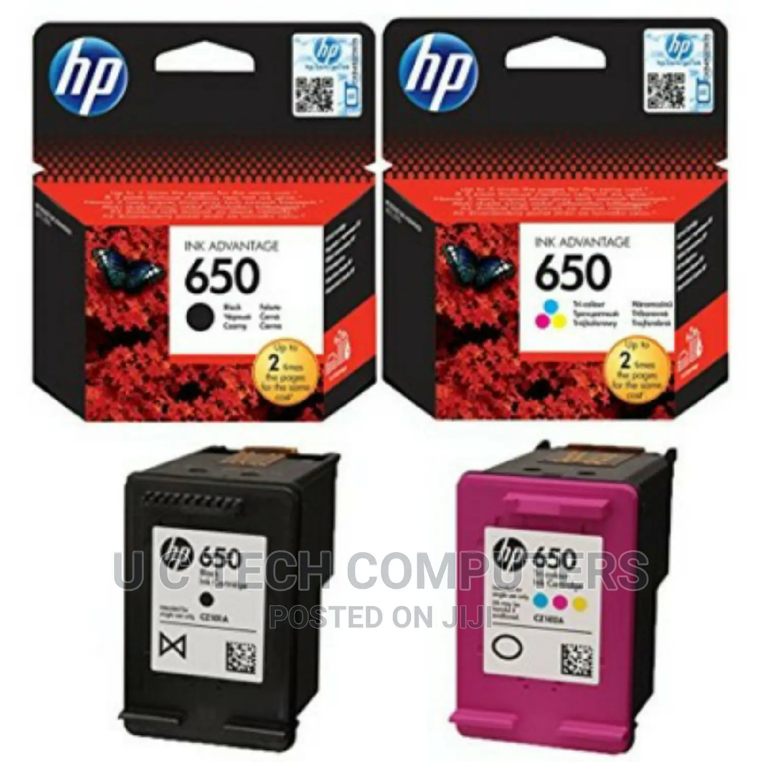 Hp 650 Ink Cartridge