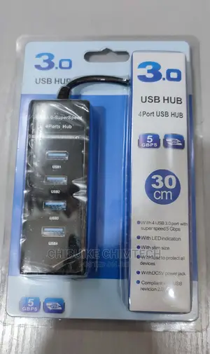 USB 4port Hub 3.0 USB Speed