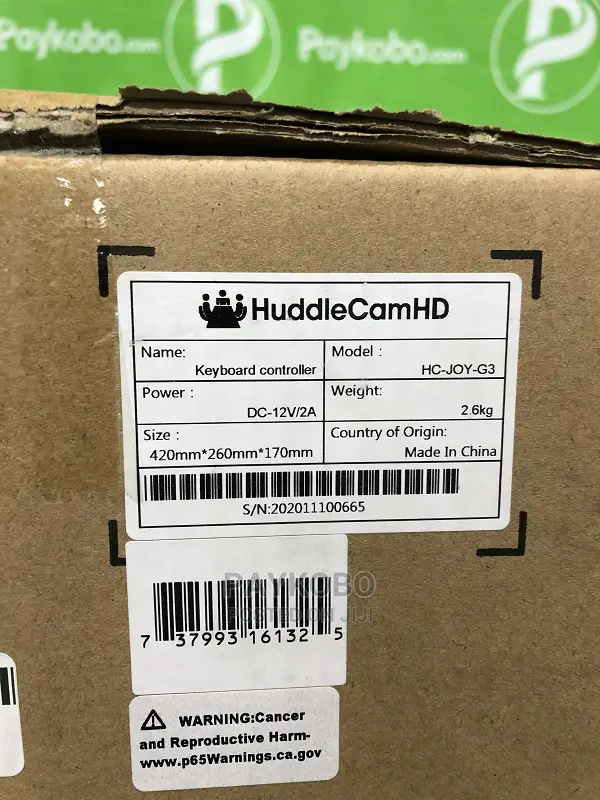 Huddlecamhd Hc-Joy-G3 3rd Generation Serial PTZ Joystick
