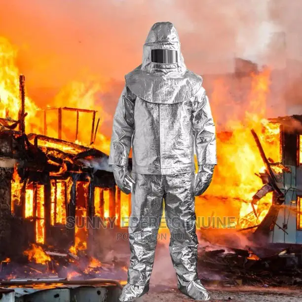 Fire Safety Suit Aluminized Flame Proof Suit Authentic Genui