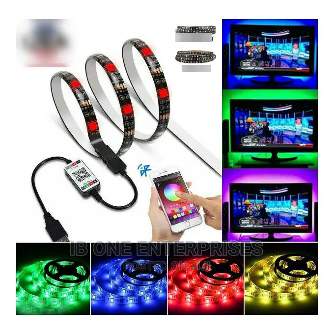 Desktop Screen 5M RGB Bluetooth Control USB Led Strips Light