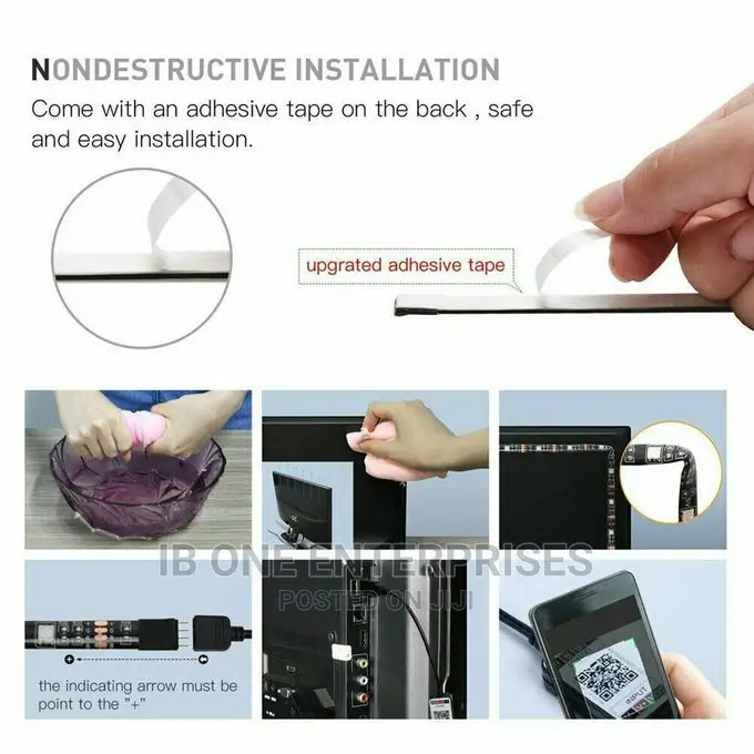 Desktop Screen 5M RGB Bluetooth Control USB Led Strips Light