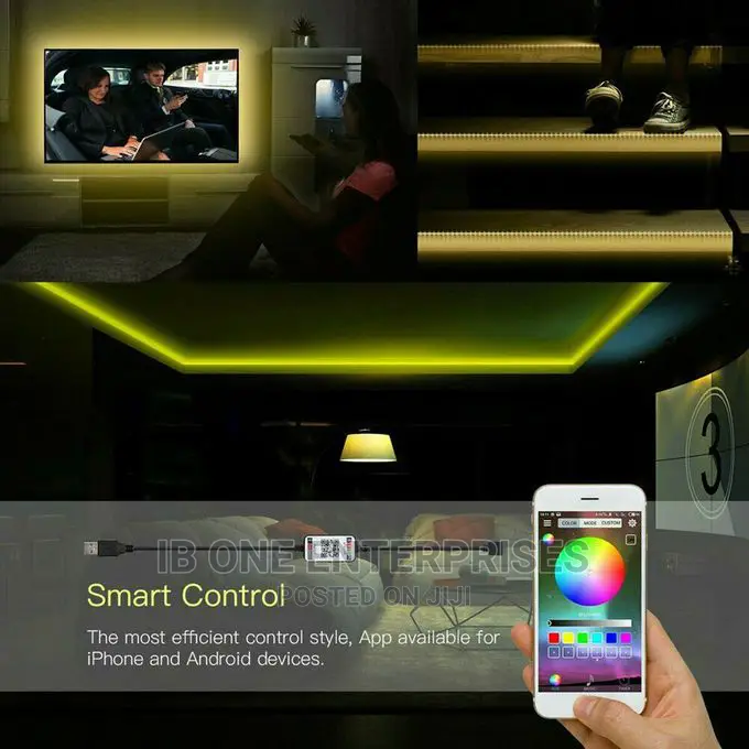 Desktop Screen 5M RGB Bluetooth Control USB Led Strips Light
