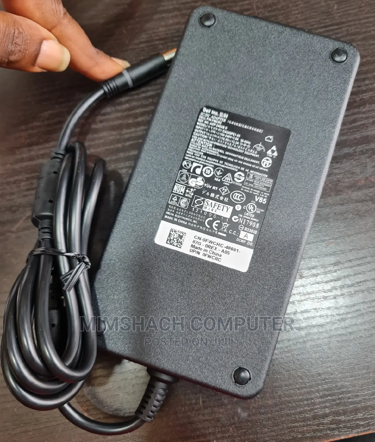 Dell 240wh Charger for Precision 7720,7730 Alienware15 17R5.