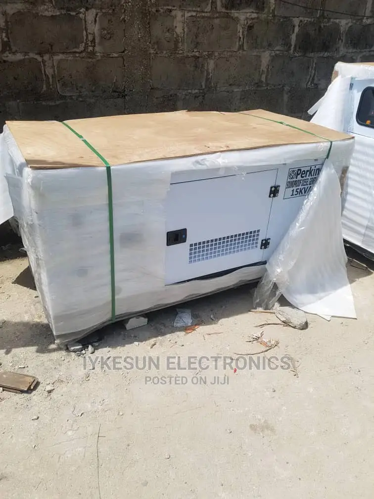15KVA Perkins Sound Proof Diesel Generator 100%Copper