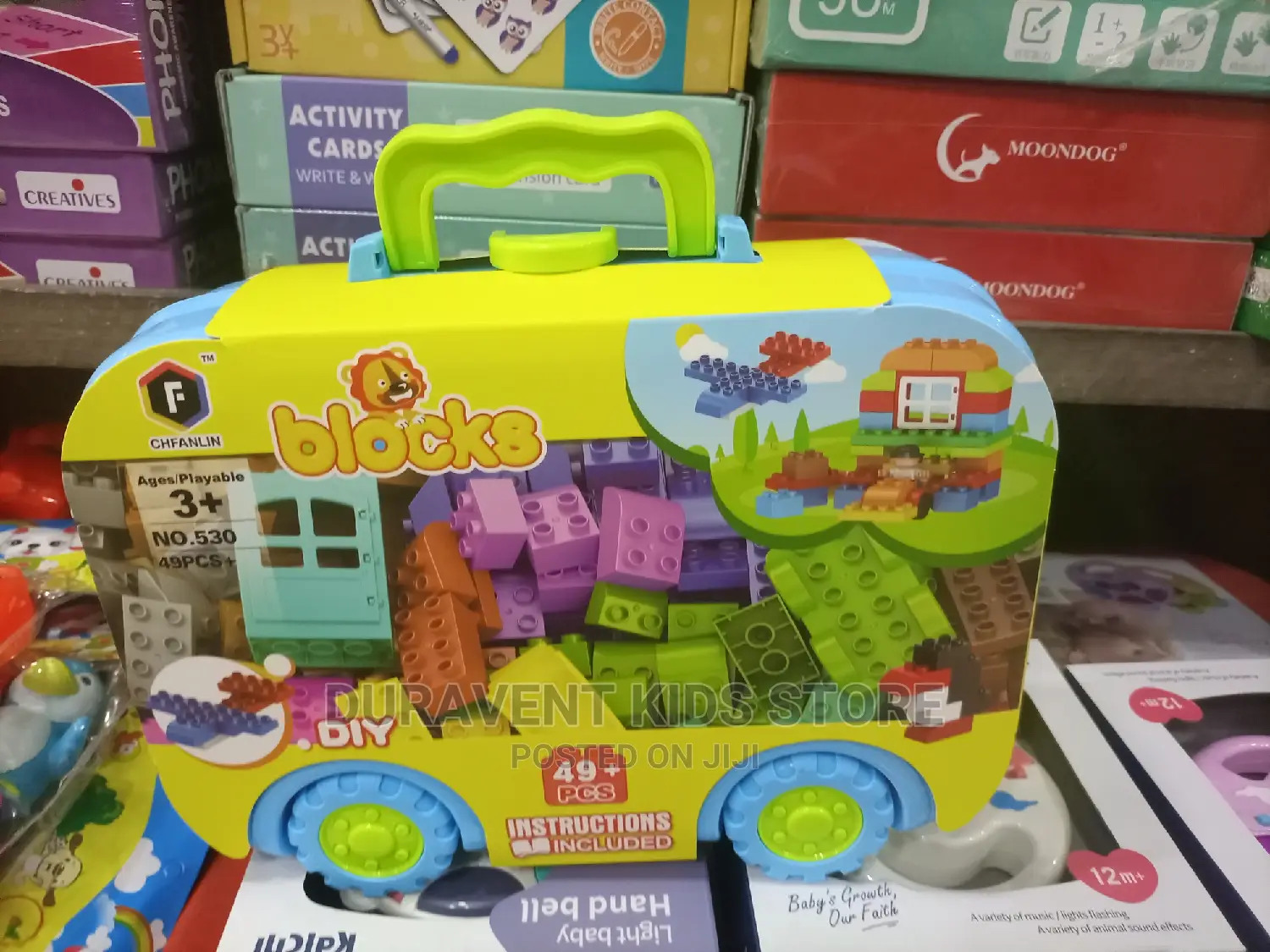 49+ Pieces Wheel Building Blocks