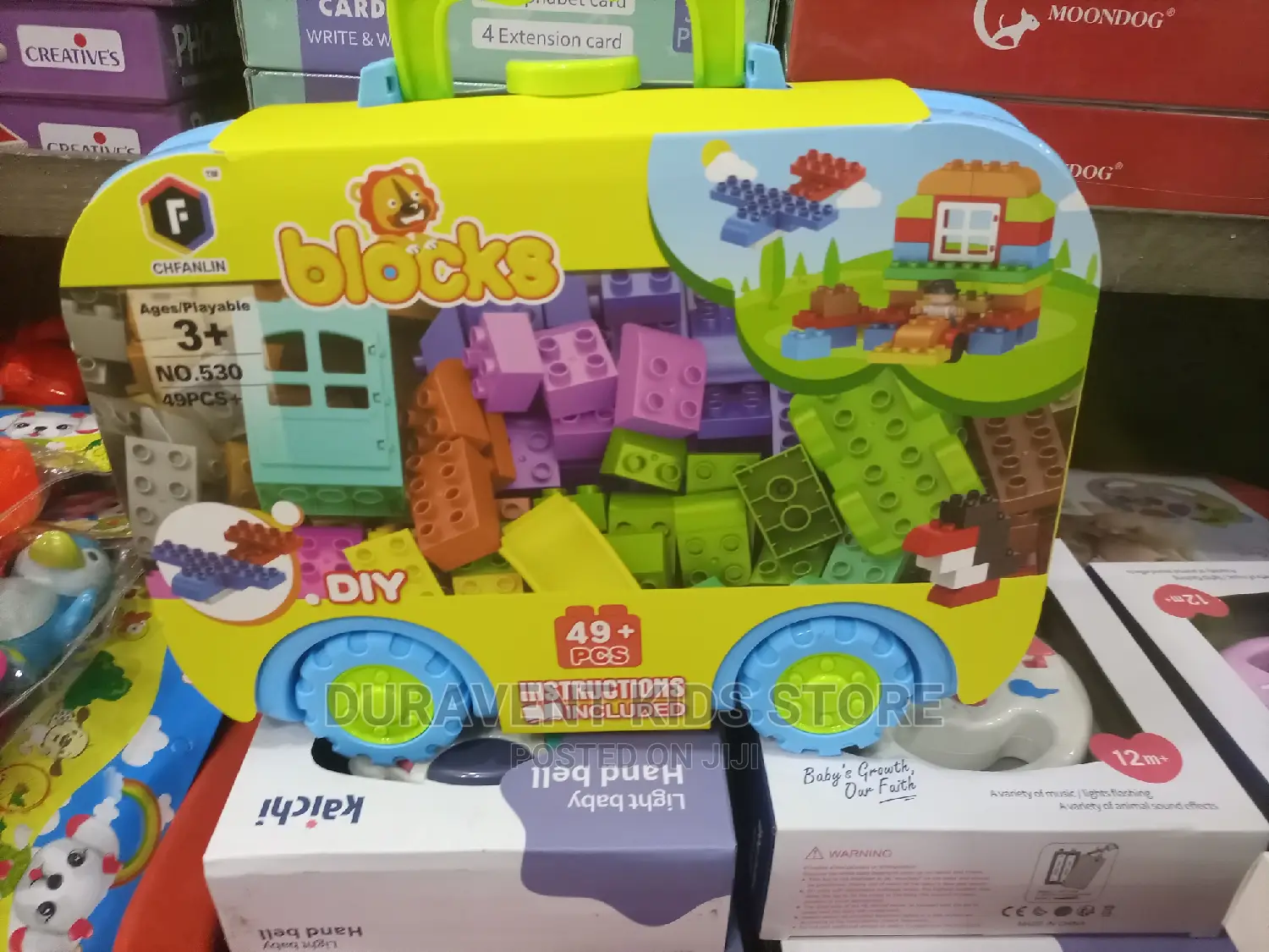 49+ Pieces Wheel Building Blocks