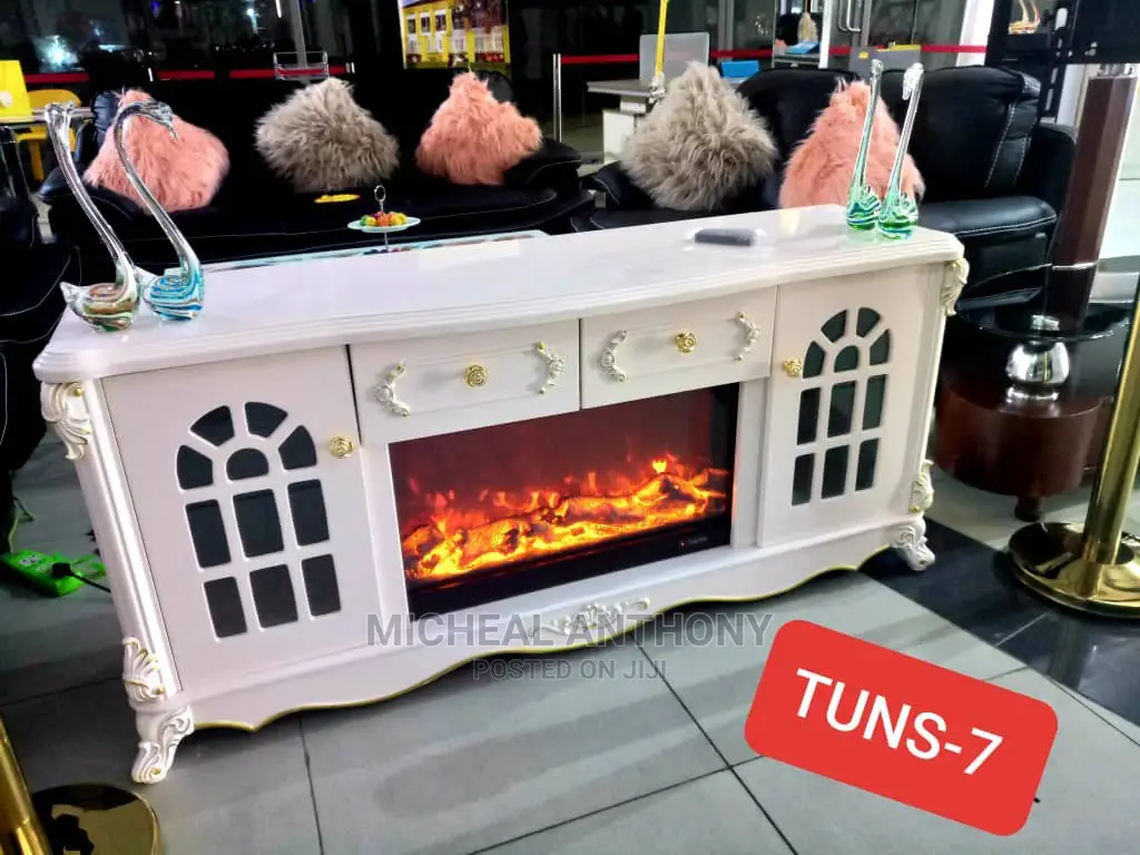 Quality Fire Plate Tv Stand
