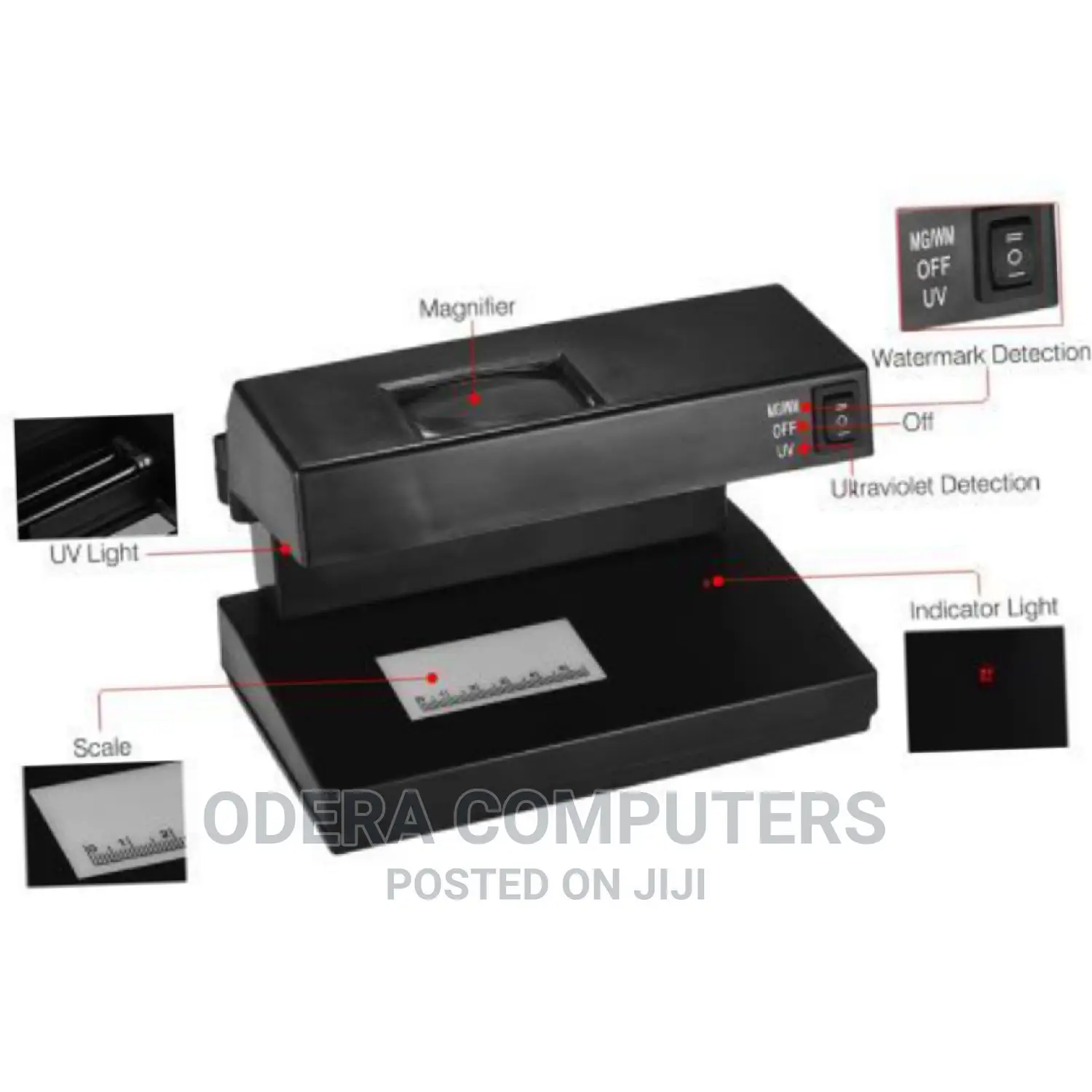Ultraviolet Currency Detector