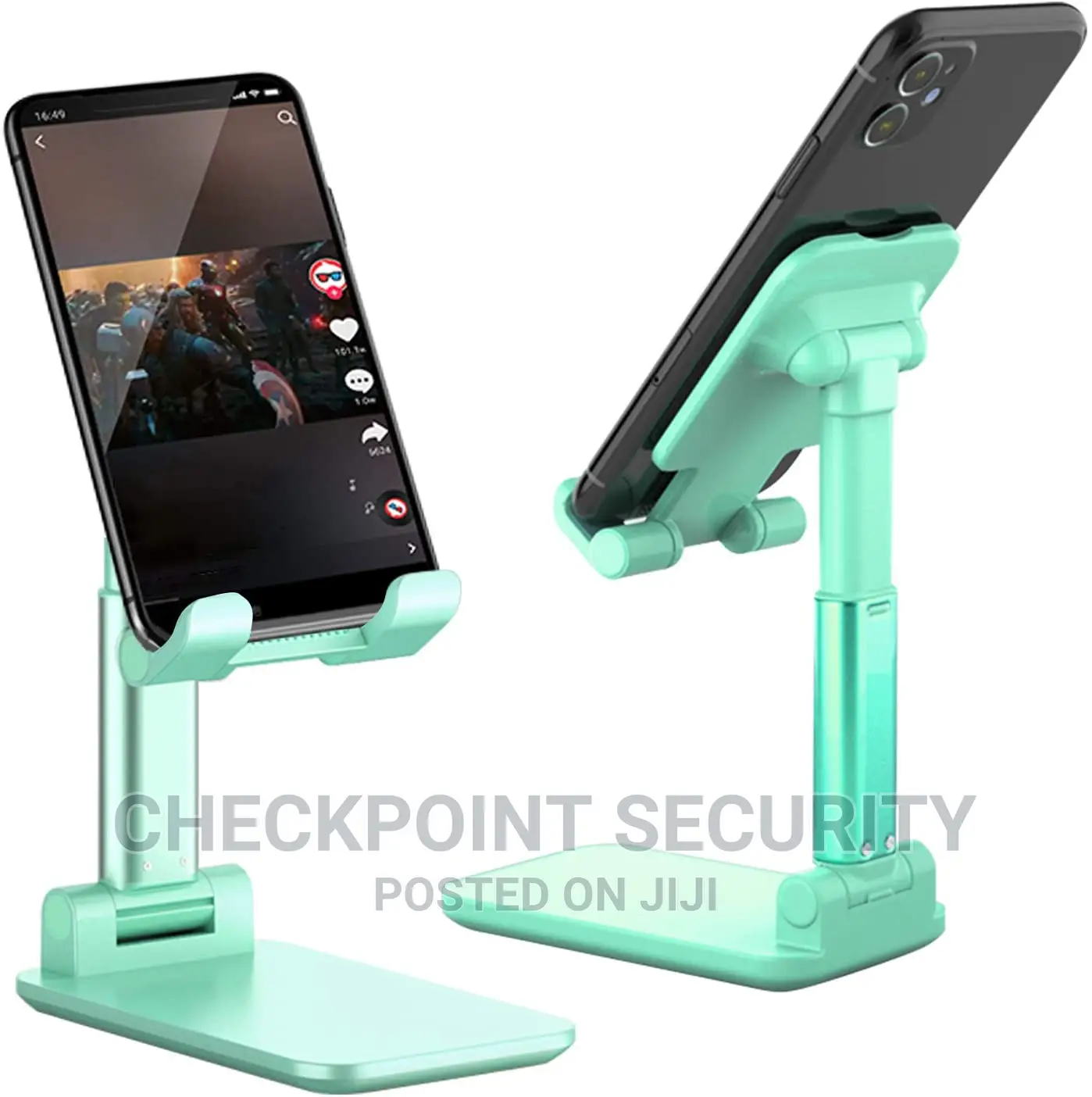 Phone Tablet Stand Holder With Folding Desktop Support