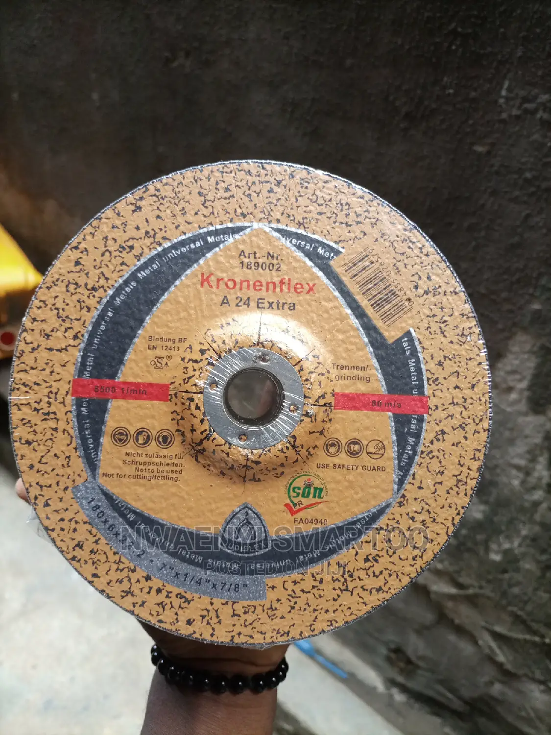 7 Inches Cutting Disc