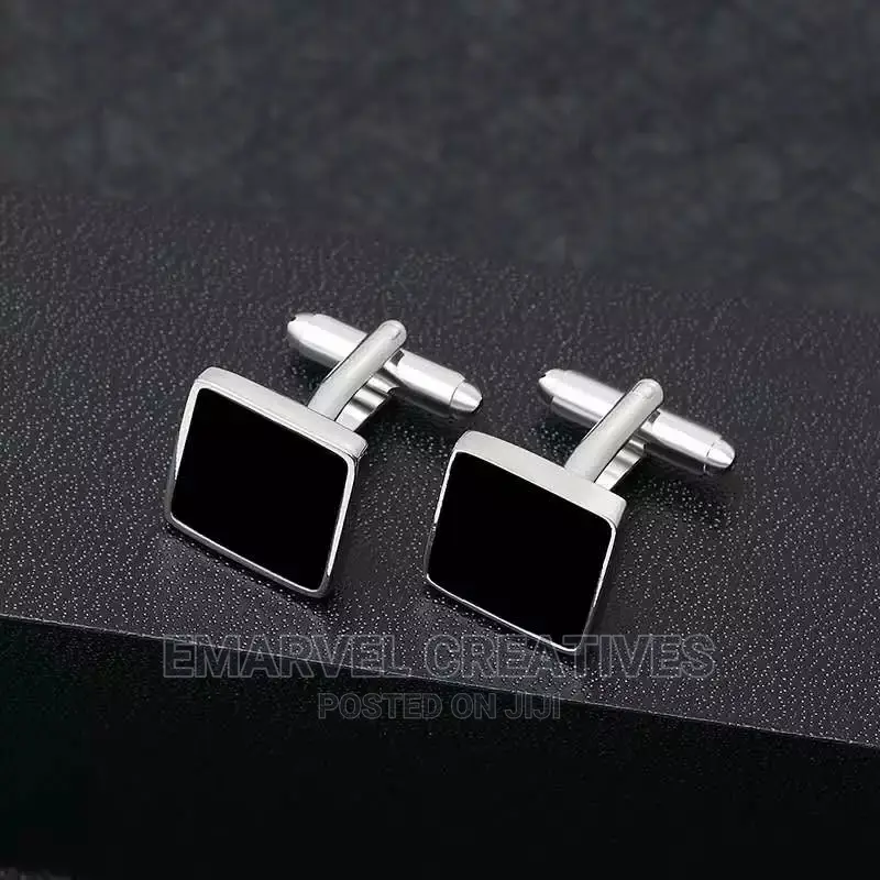 Business Classic Square Geometric Black Copper