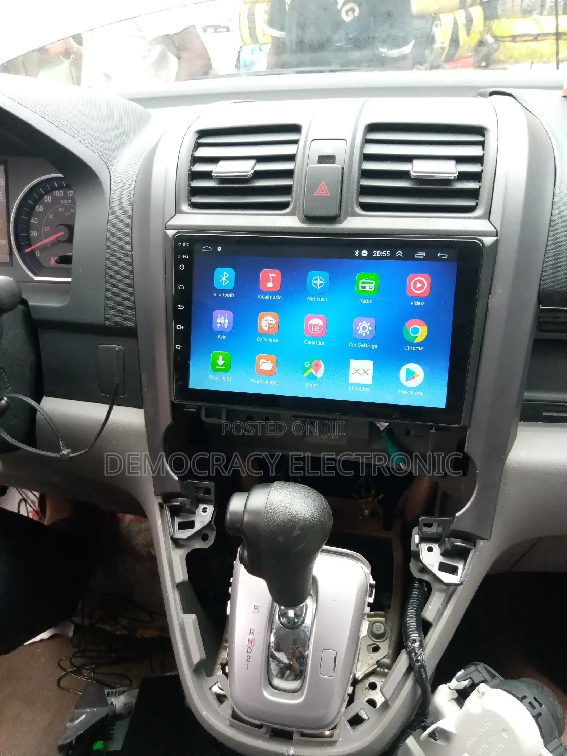 Honda Cr-v 2007/11 Android Screen With GPS Navigation (Map)
