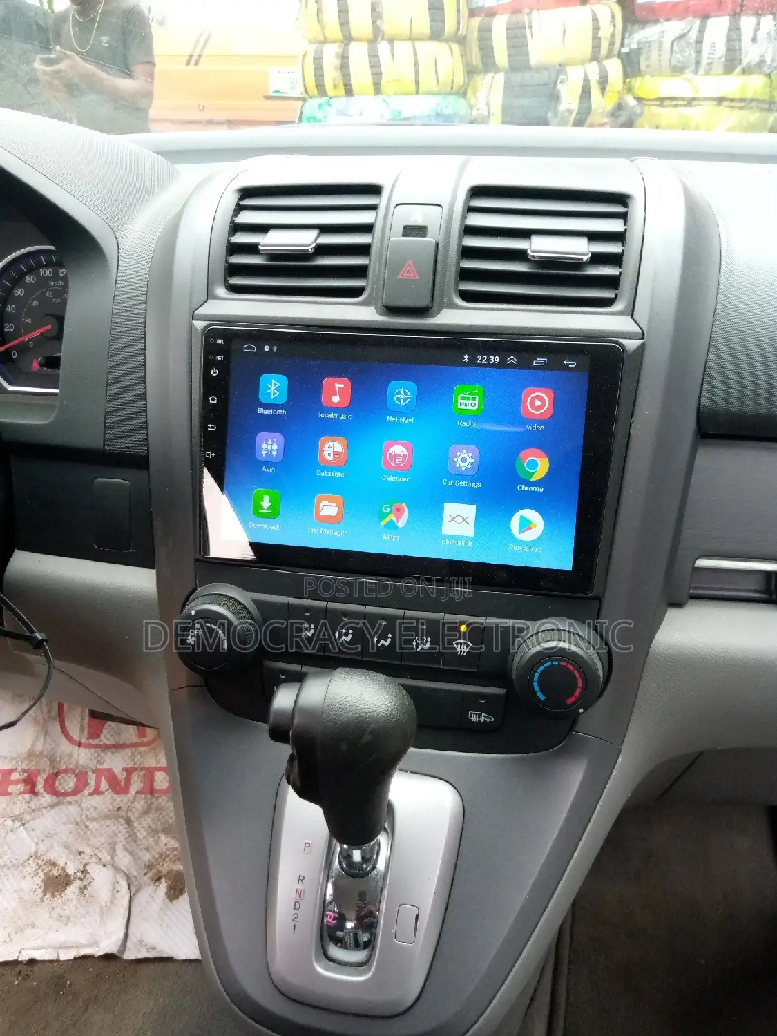Honda Cr-v 2007/11 Android Screen With GPS Navigation (Map)