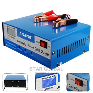 12v/24v Intelligent Automatic LED Car Battery Charger