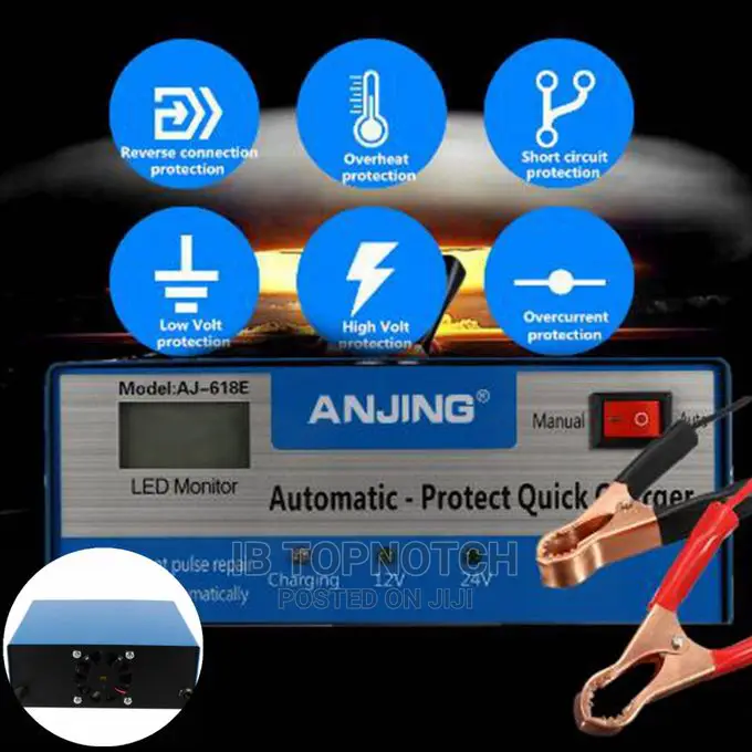Car Automatic Intelligent Battery Charger