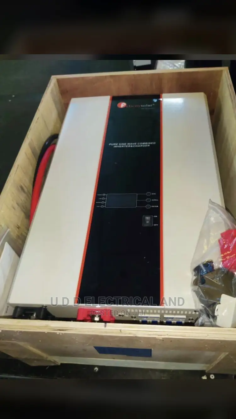 10kva 48v Inverter With 120ah Charge Controller Inside
