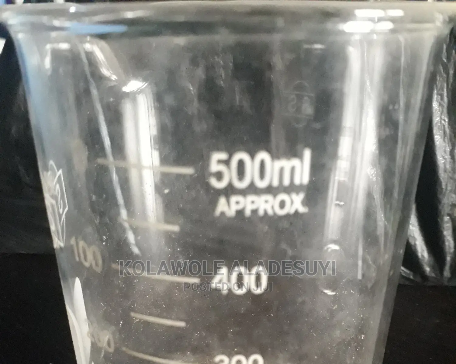 Glass Measuring Beaker 500ml