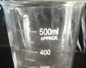 Glass Measuring Beaker 500ml