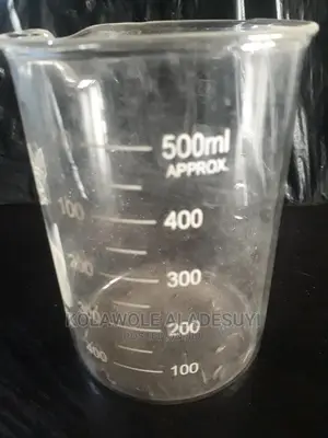 Glass Measuring Beaker 500ml
