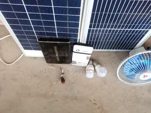 120watts+Solar Fan+Laptop+2bulbs+2 Usb Port