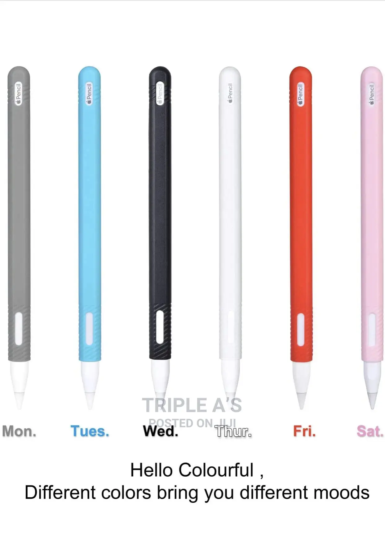 Silicone Case Compatible With New Apple Pencil 2nd Gen