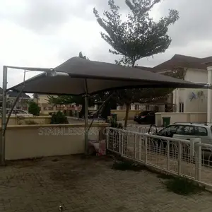 Single Carports With Chocolate Net