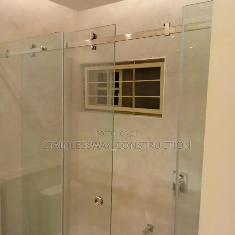 Plan Shower Cubicle (With Flat Roller)