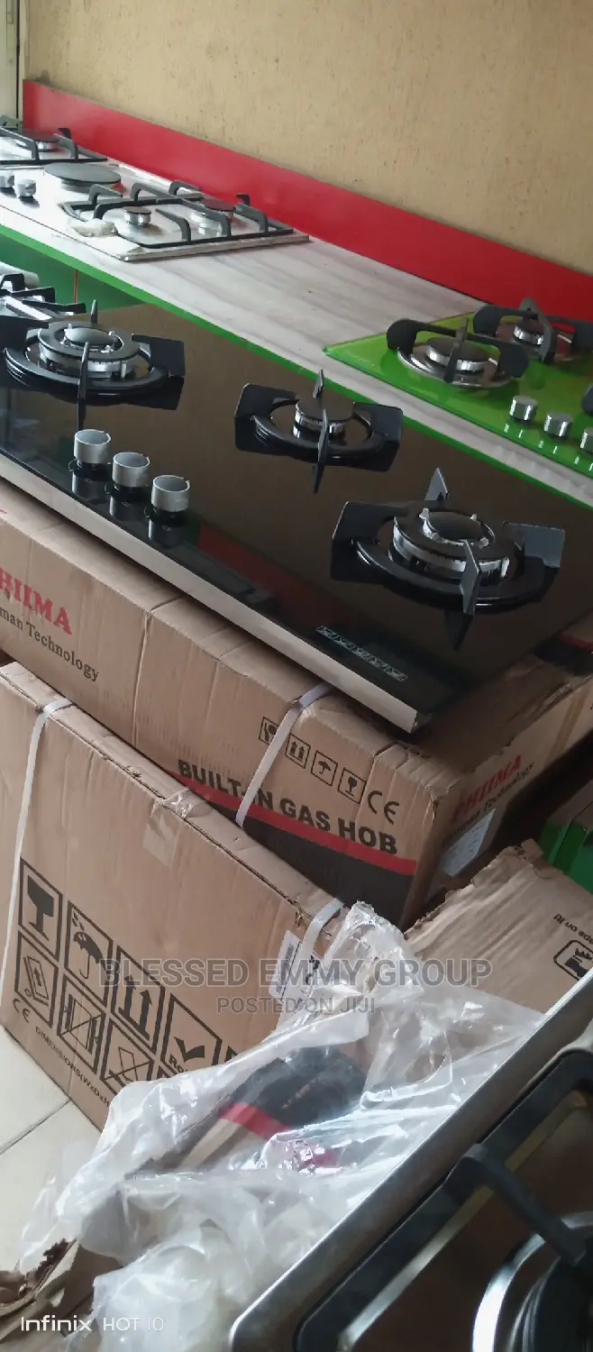 3 Gas Burner Glass Top Phiima Product