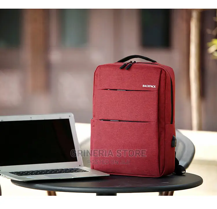 USB Port Anti-Theft Laptop Backpack