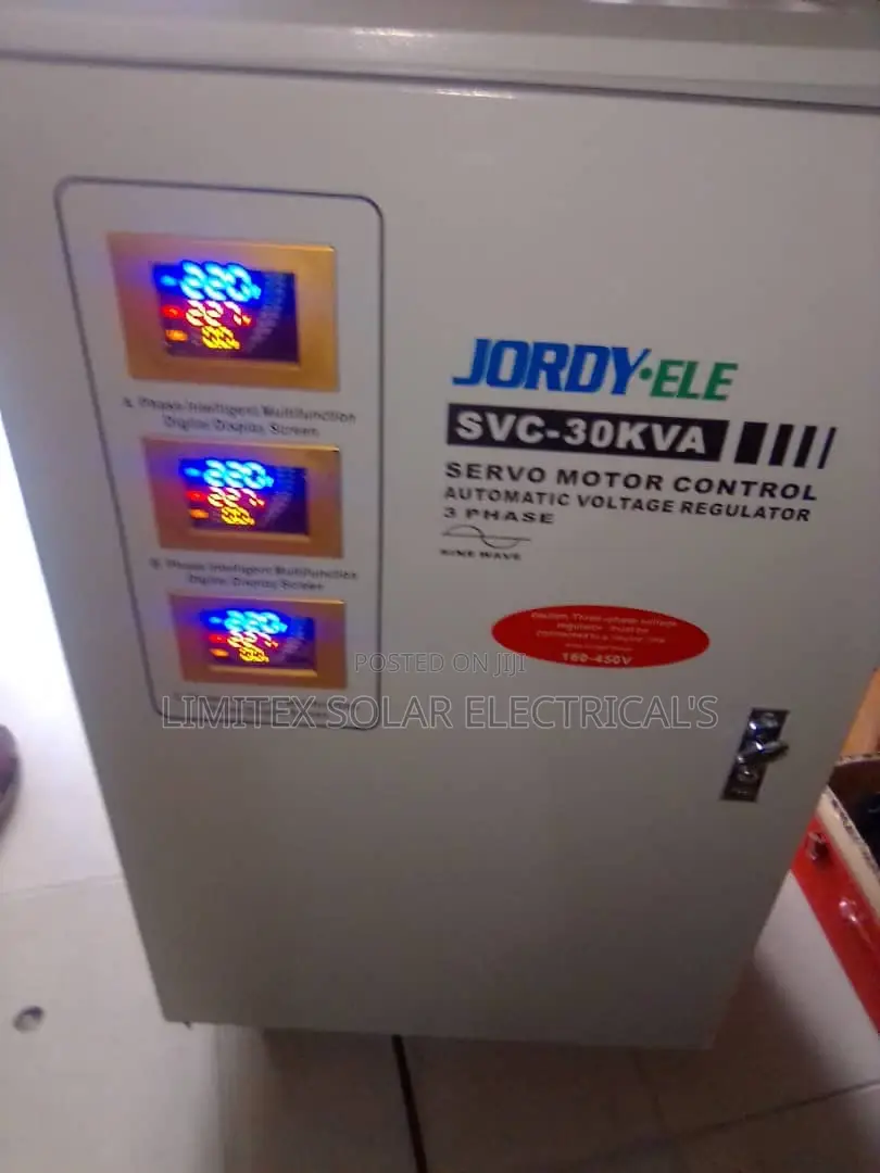 Original Jordy Ele 3phase Full Automatic Voltage Regulator