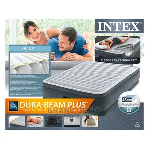 Intex 64414 Double Mattress Airbed Dura Beam 152x203x46 Cm
