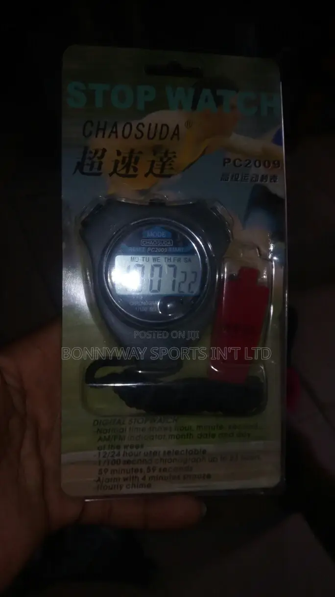 Professional Stop Watch With Whistle
