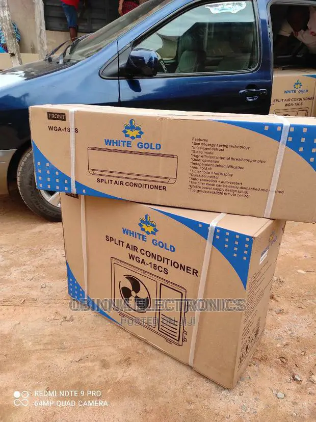 Brand New WHITE GOLD 2HP Split Unit Ac/100% Full Copper/