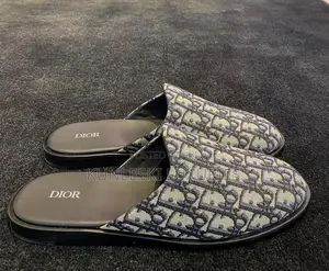 Original Dior Indoor Mule Leather Half-Shoe Available