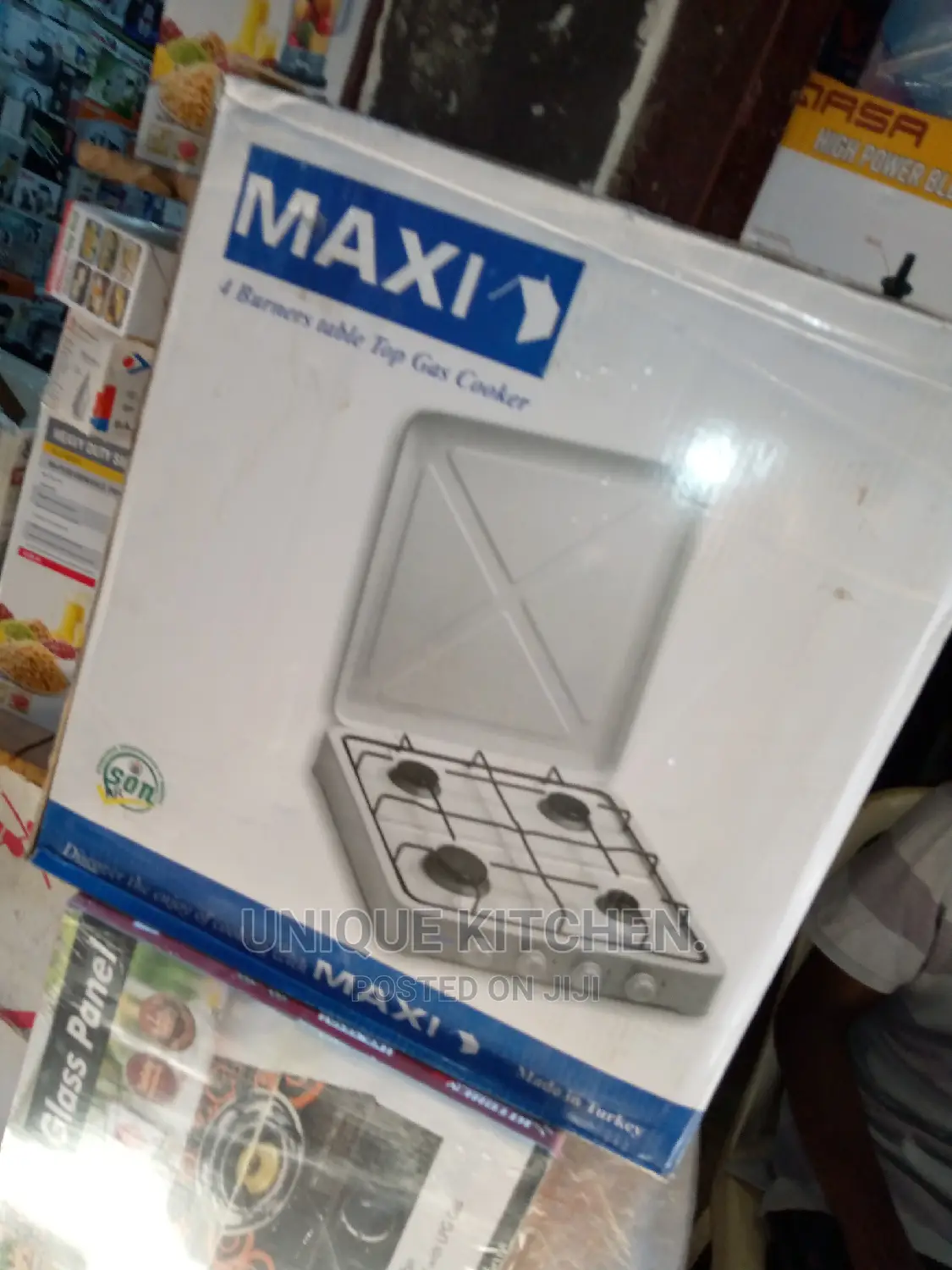 4 Burners Table Top Gas Cooker