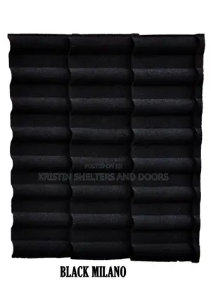 Chrisore Quality Pure Black Milano Roofing Sheet