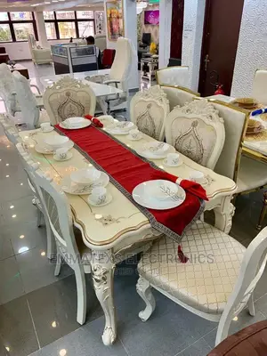 Royal Dining Table With Six Chairs